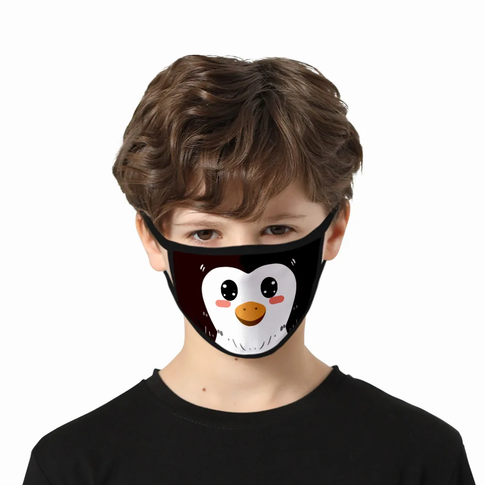 animal masks reusable fabric cloth masks custom logo printed