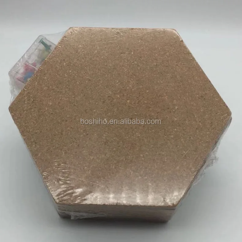 Boshiho Wholesale Cork Board Tiles 8 Pack With Full Sticky Back Mini