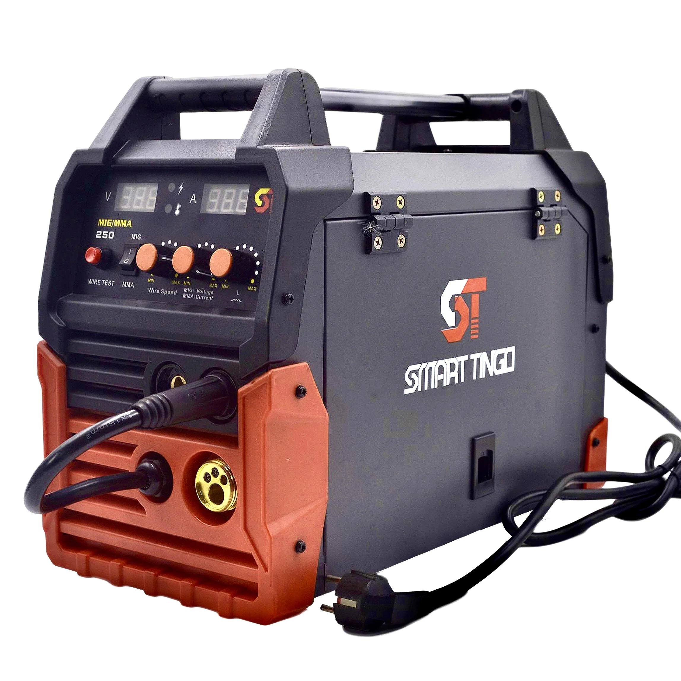 
professional maquina inversora mig welders de soldar mig mma 250amp igbt mesin las co2 mig welding machine 