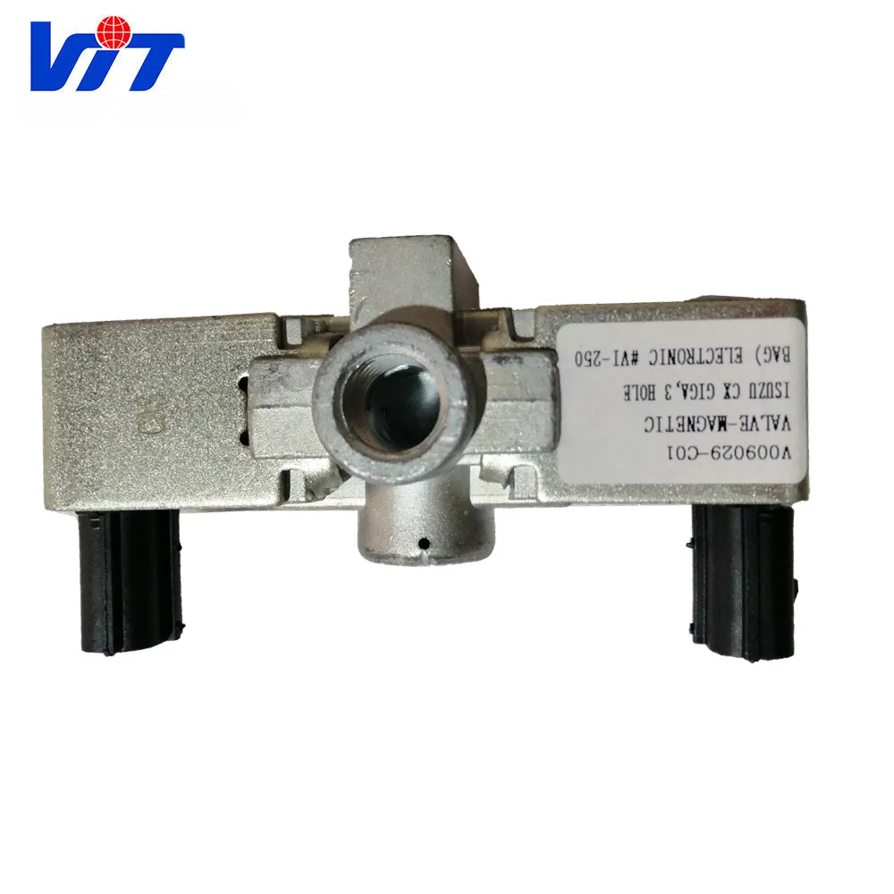 VIT 24V 3 Holes Magnetic Brake Vale Solenoid Valve VI-250 V009029-C01 For ISUZ CX manufacture