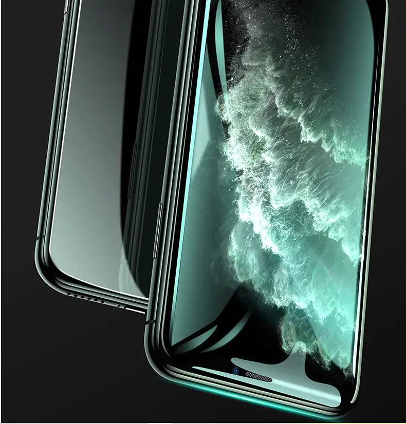 2.5D Full Coverage Film Anti-Fingerprint 9H Hardness Gorilla Glass for Samsung Tempered Glass Screen Protector for iphone