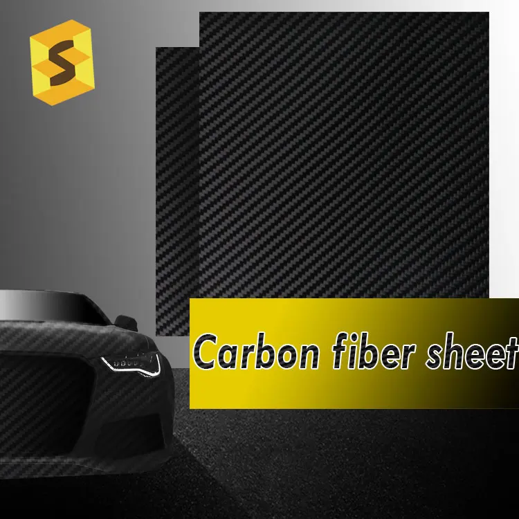 Escf001 Carbon Fiber High Strength 3k &prepreg Twill Glossy/matte