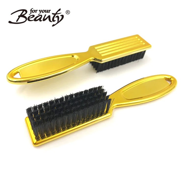 2 Pieces Barber Blade Cleaning Brush Hair Clipper Brush Nail Brush Tool for  Cleaning Clipper(Gold)