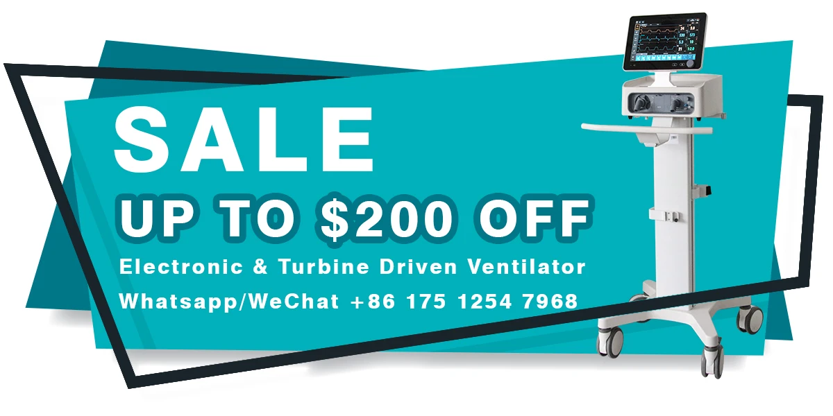 S1100C Neonatal adult emergency turbine ventilator