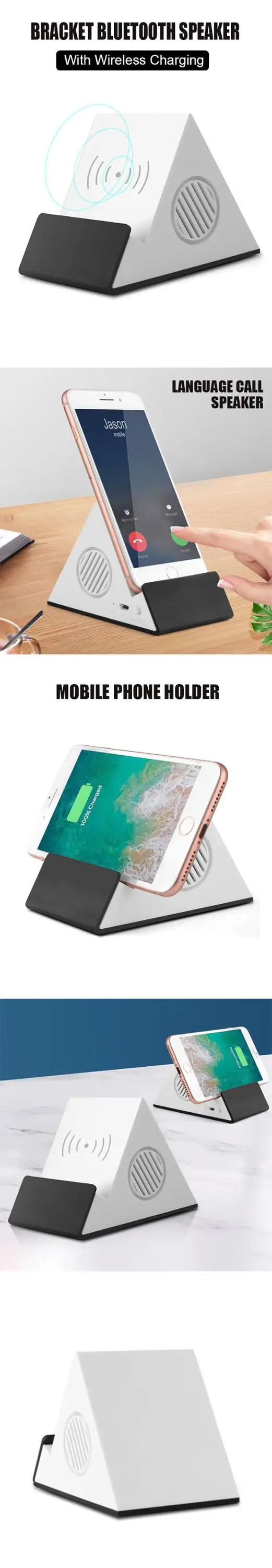 Top Sellers 2020 Consumer Electronics Wireless Charger Speaker Portable For New Smartphone - ANKUX.COM