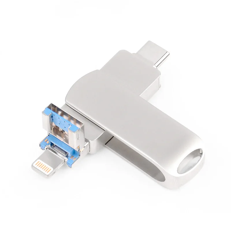 3 IN 1 usb pen drive 3.0 128gb For IOS Android mobile Instant Share or Transfer Files Phone OTG USB Flash Drives - ANKUX.COM