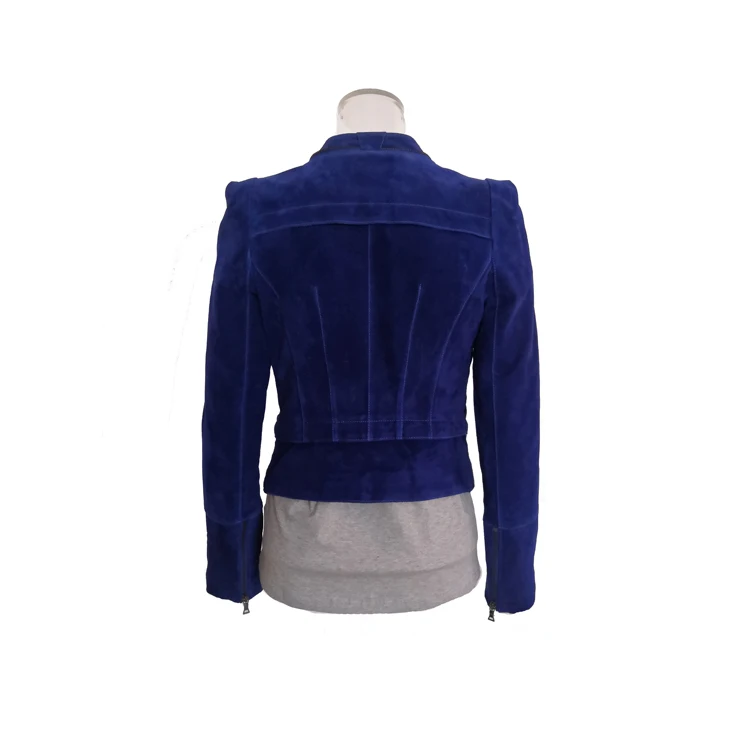 jaqueta couro de porco