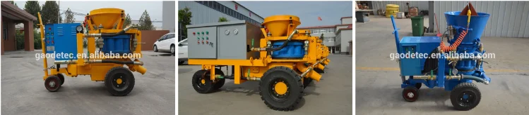 dry shot crete machine make india