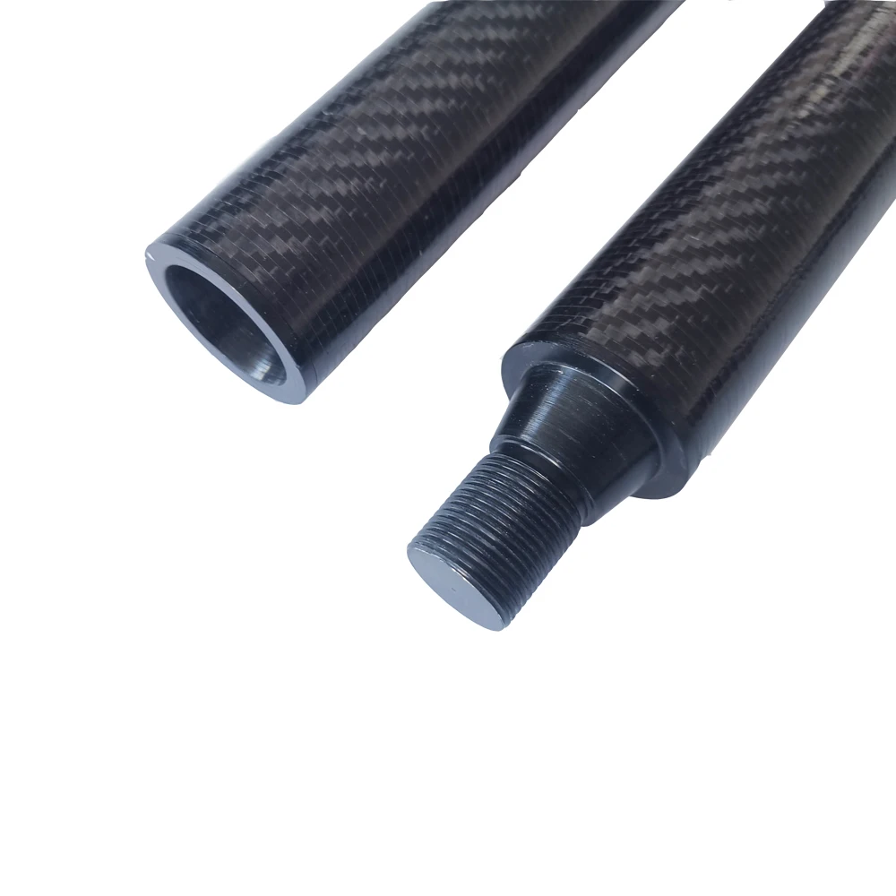 Sw 6mm 8mm 10mm 12mm 20mm 25mm Custom 3k Carbon Fiber Tube Connectors