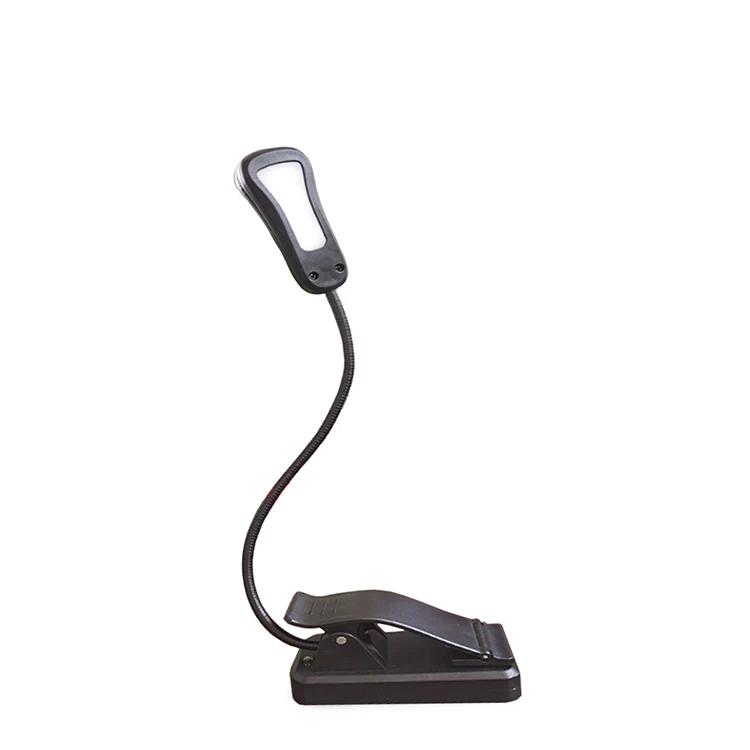 Mini Night Light Rechargeable USB LED Book Light Extra Bright Easy Clip On Reading Light With 3 Brightness Settings