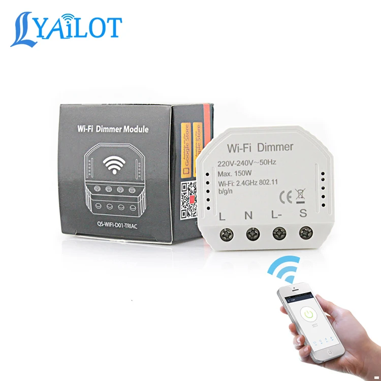 Smart Life/Tuya APP Remote Control 2 Way Wifi Smart Light LED Dimmer Switch Module