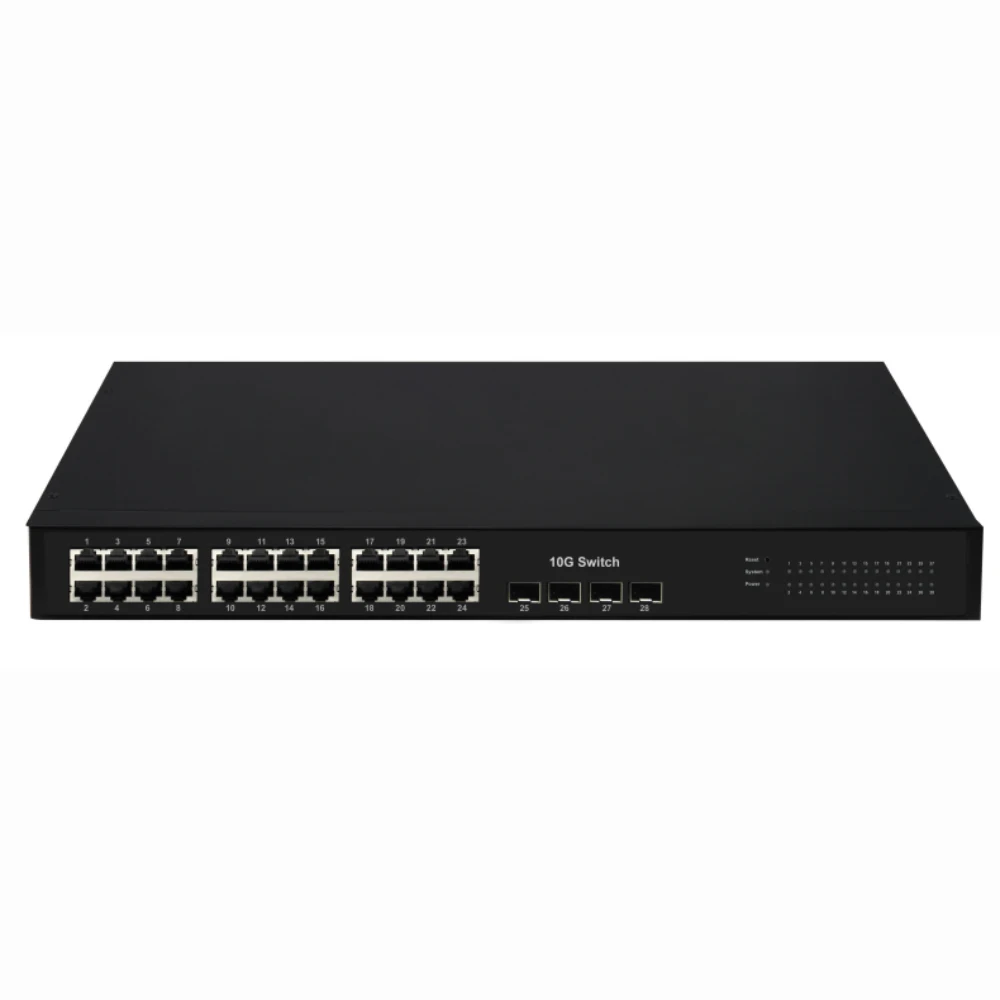 Роутер 24 порта фиолетовый. 48 100/1000m Electric interfaces, Six 10g SFP+ interfaces,. Huawei ck725-4325st Switch.