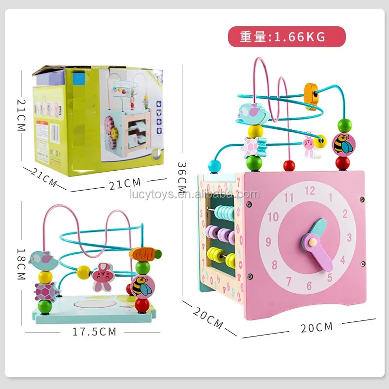 2023 Montessori Toddler Game Box Preschool Educational Baby Wooden