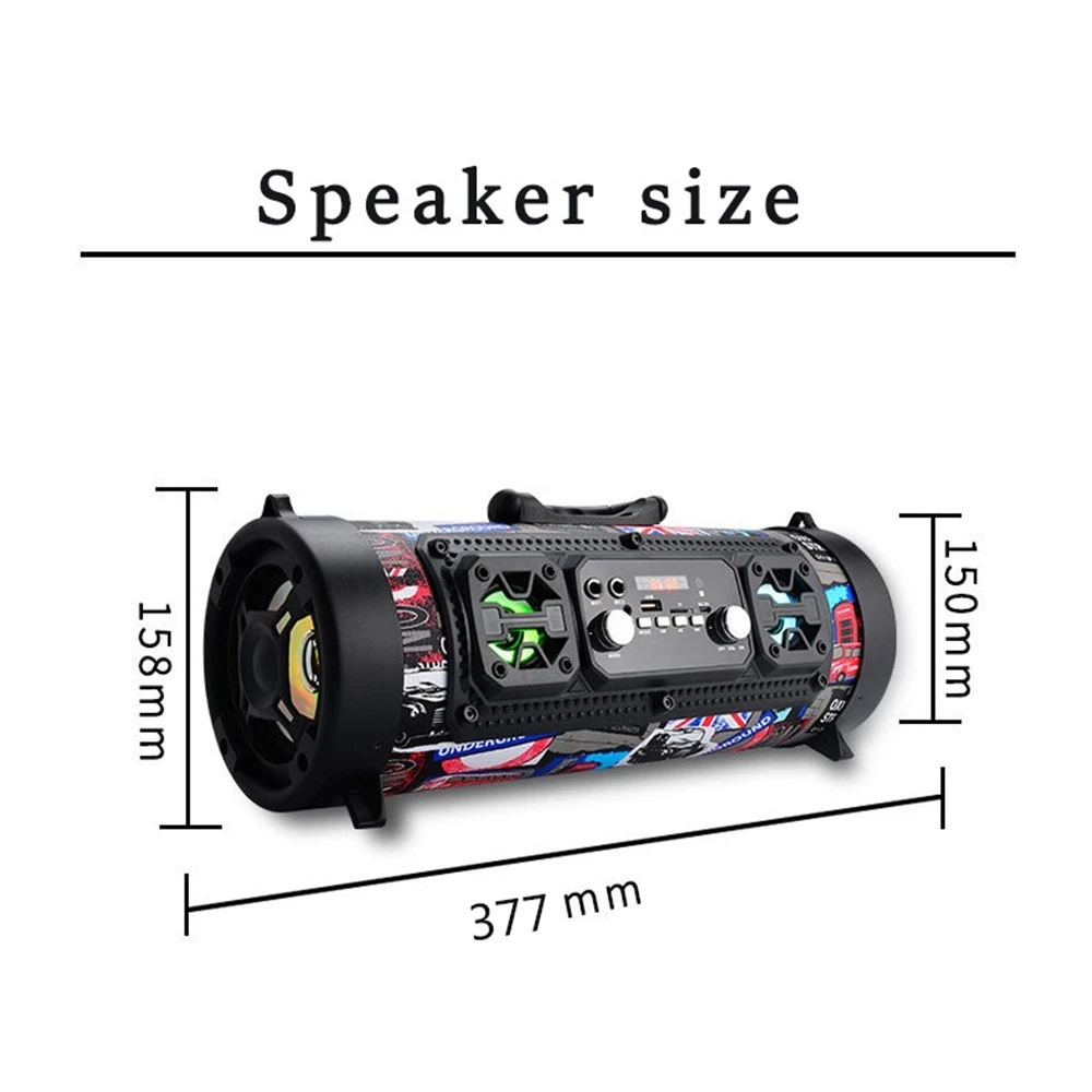New Design Professional Mini Portable Wireless Blue tooth Outdoor Home Theater Speaker Waterproof subwoofer - ANKUX.COM