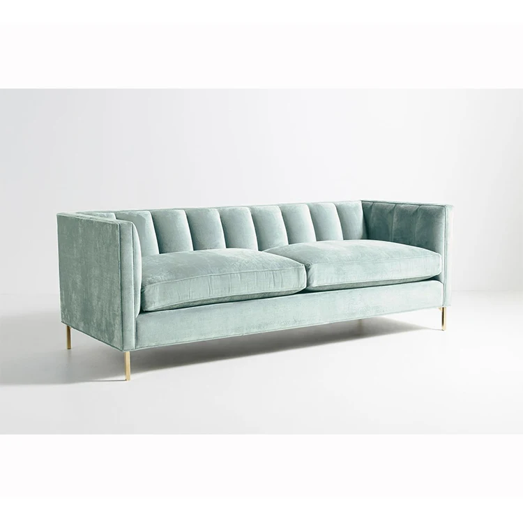 Modern Sofa I Shaped Small E Comfortable Pure And Fresh Modern Sofa I Shaped Small E