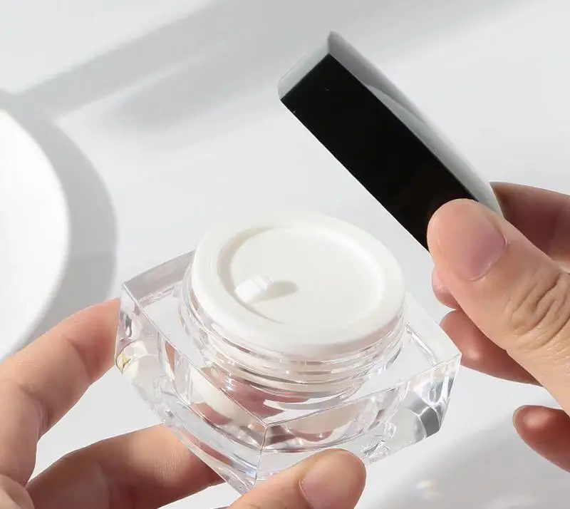 Acrylic Jar For Lip Scrub Square Portable Jar Lip Scrub Buy Acrylic