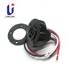 Phenolic Material Twist Locking 3 Pin Socket with Photocell Sensor