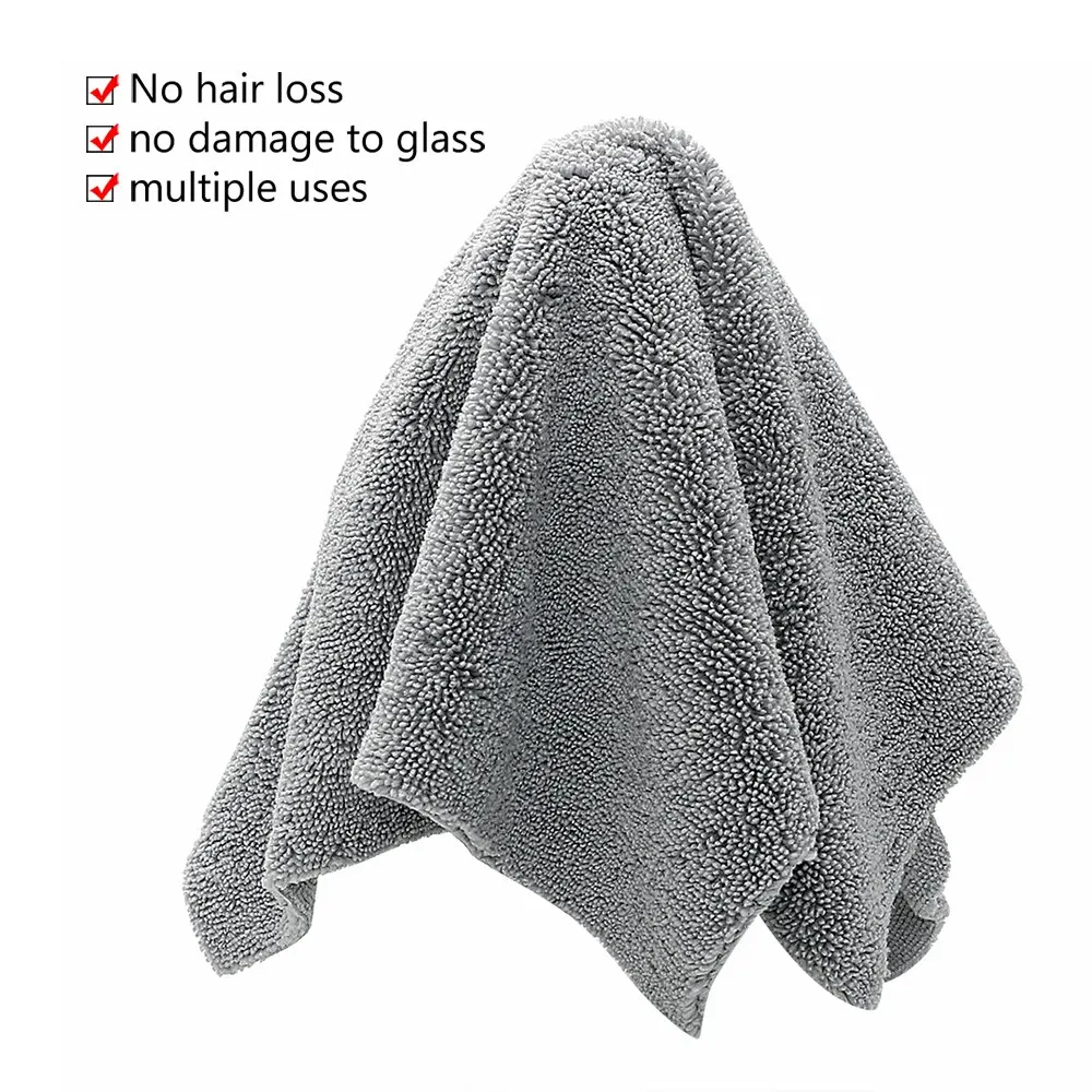 high and low hair car polishing towel