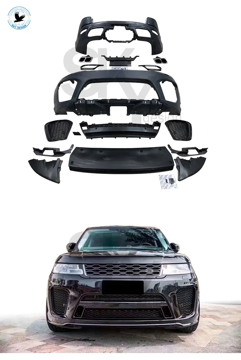 2018 Car Bumper Accessories Svr Body Kit For Rover Range Sport Front