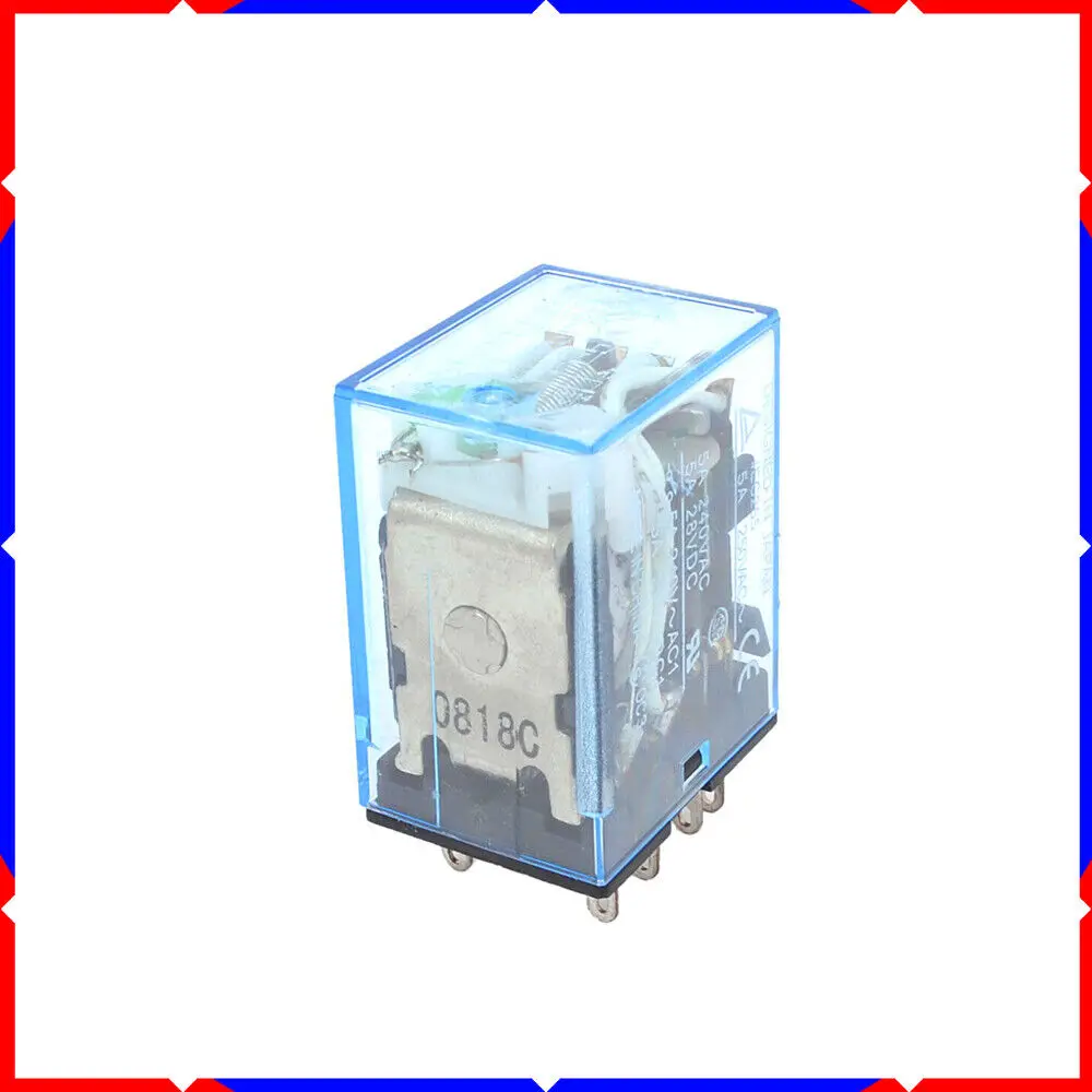 1pcs My4n-j My4nj Ac12v Ac24v Ac110v Ac220v Dc12v Dc24v Dc110v Dc220v ...