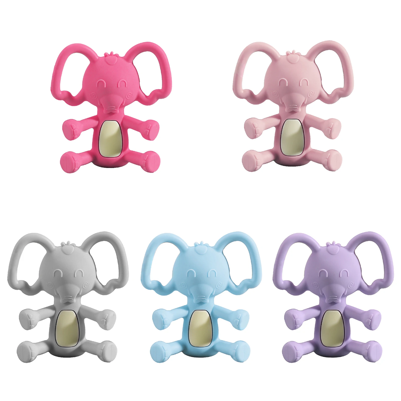 One Set Of Tooth Toys Elephant Silicone Baby Teeth Baby Teeth Do Not