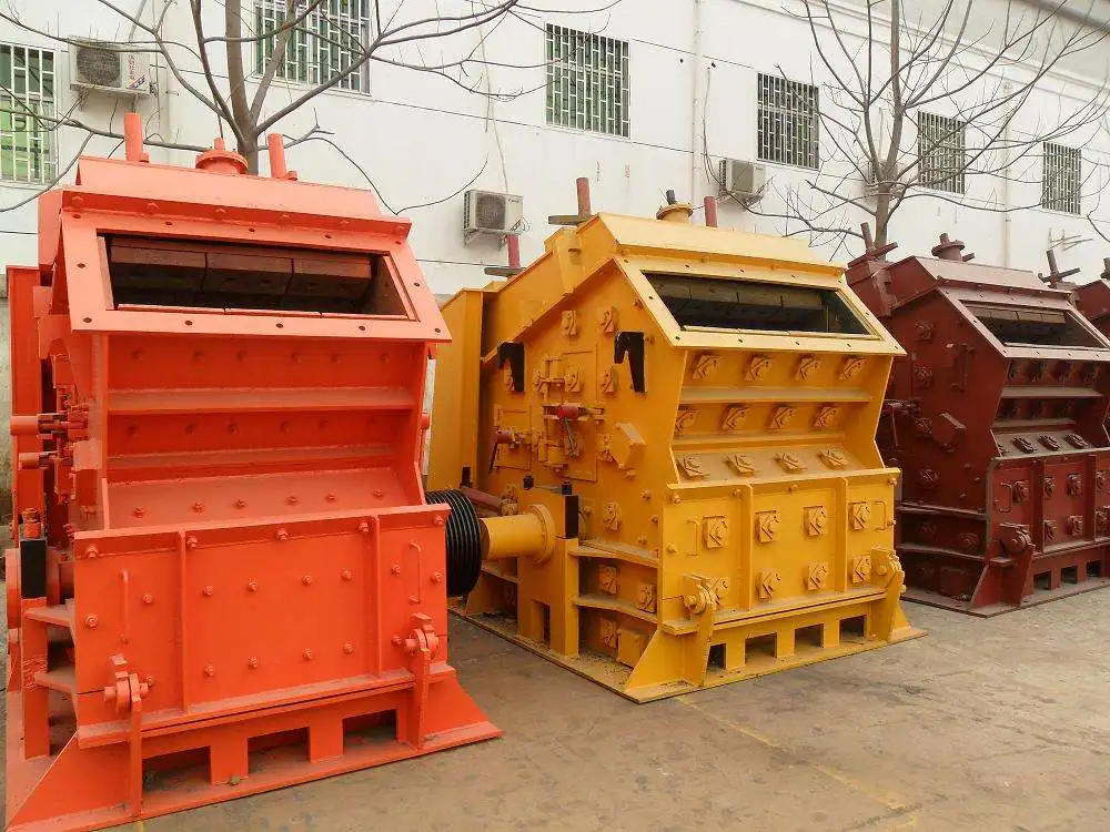 iron ore mining machinery stone breaking impact crusher for