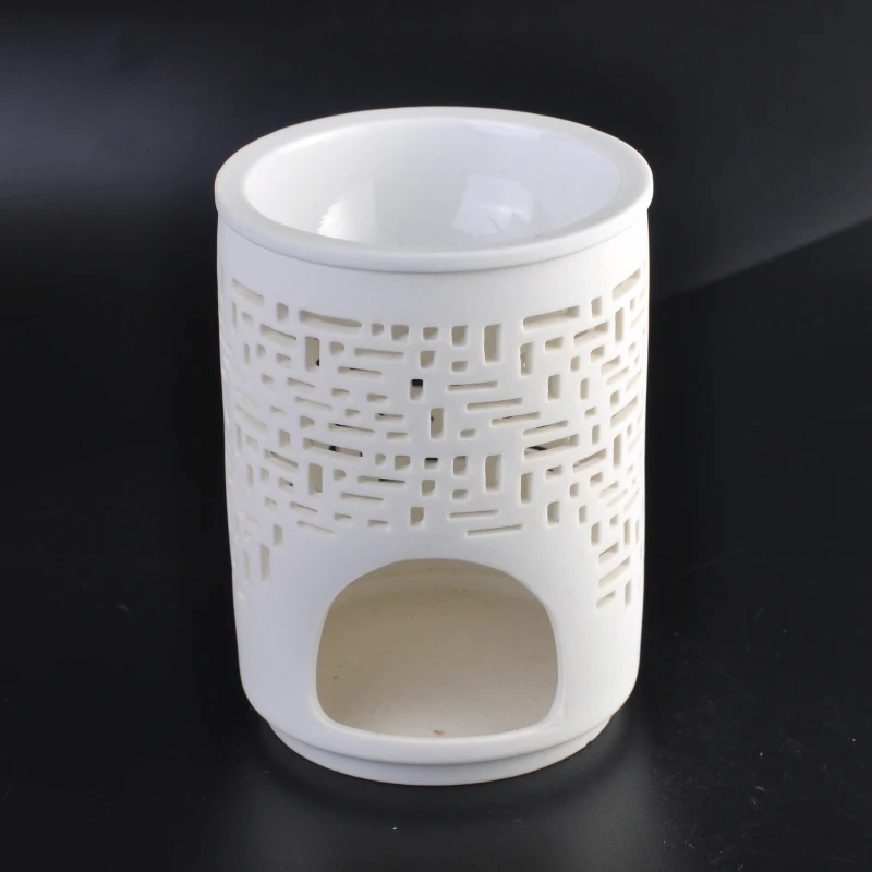 Classic White Ceramic Tealight Oil Burners Home Decoration
