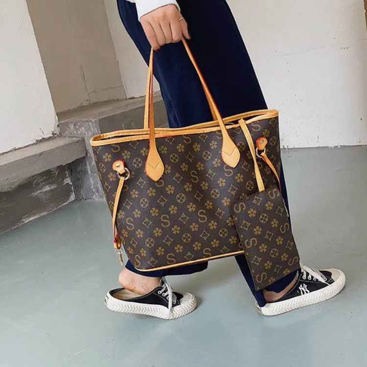 Women high quality fashion handbags pu leather large size waterproof  tote bag