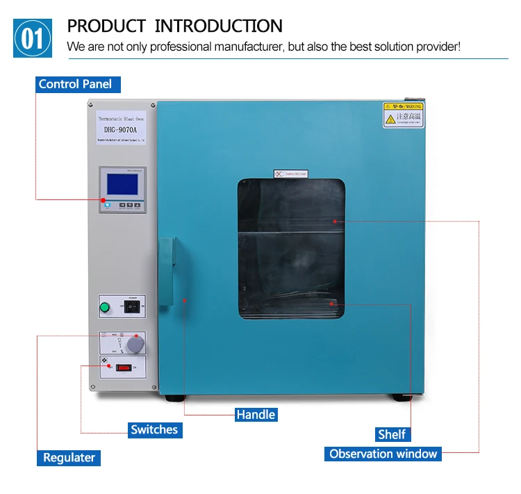 Lab High Temperature Electric Blast Drying Oven