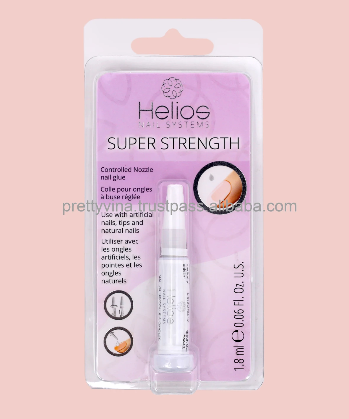 
Super strength press on nails glue 2g clear nail adhesive cyanoacrylate glue 