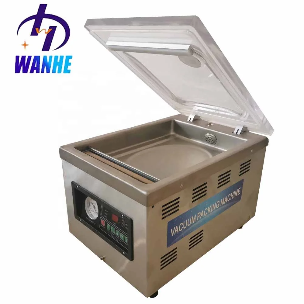 Dz260 New Type Wanhe Commercial Food Single Chamber Meat Vacuum Packing