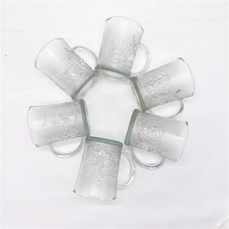 2023 New Arrival Latest Design Multi Purpose Glass Transparent Rose Cup