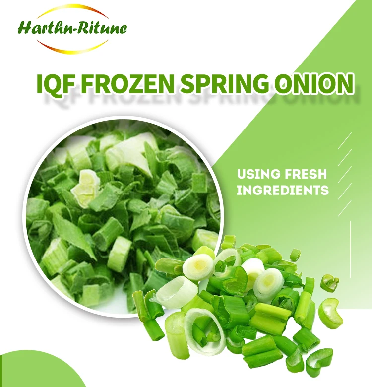 IQF frozen Spring onion  frozen vegetable