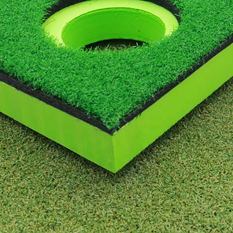 Putting Battle Mat Portable 2 Side 2on2 Golf Putting Green Outdoor