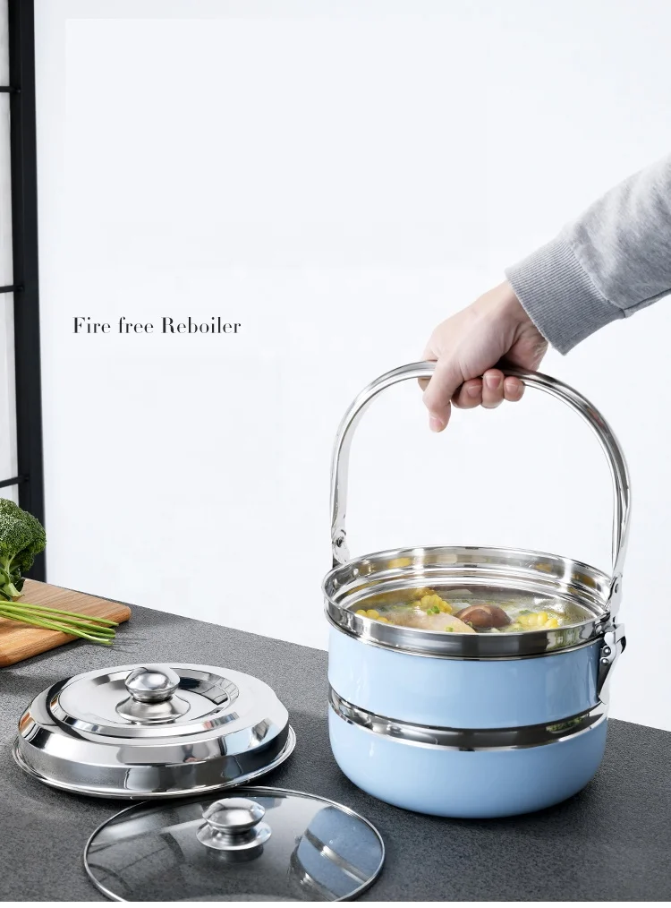 热卖不锈钢商用煮食锅汤料火锅桶桶餐厅酒店食堂