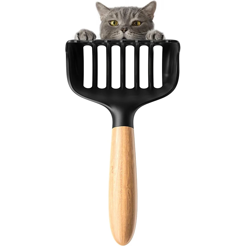 Easy To Place Deep Shovel Litter Scoop Premium Nonstick Large Scooper