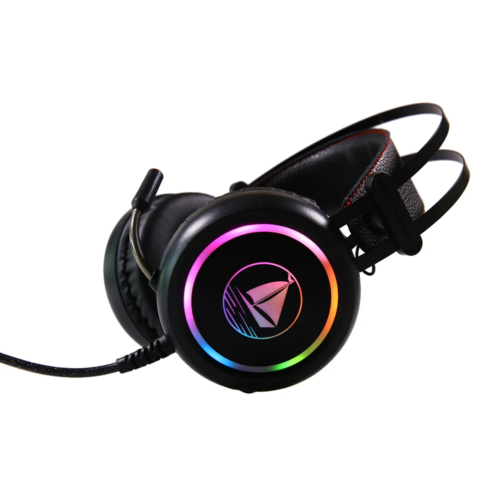 Rgb Backlit Wired Gaming Headset Good Quality 7.1 Stereo Surround Sound Earphone Game Headphone