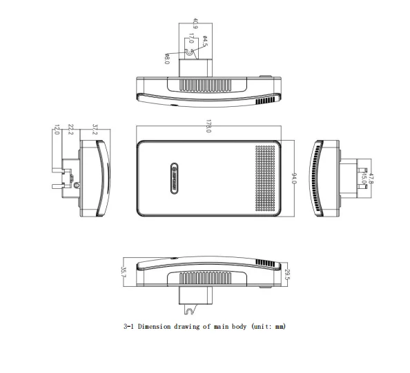 Skylab Uwb Ble Beacon Waterproof Ip67 Accelerometer Ibeacon Tag