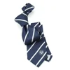 Handmade Mens Classic Sport Branded Roland Garros Logo Wholesale Custom Woven French Open Branded Silk Ties