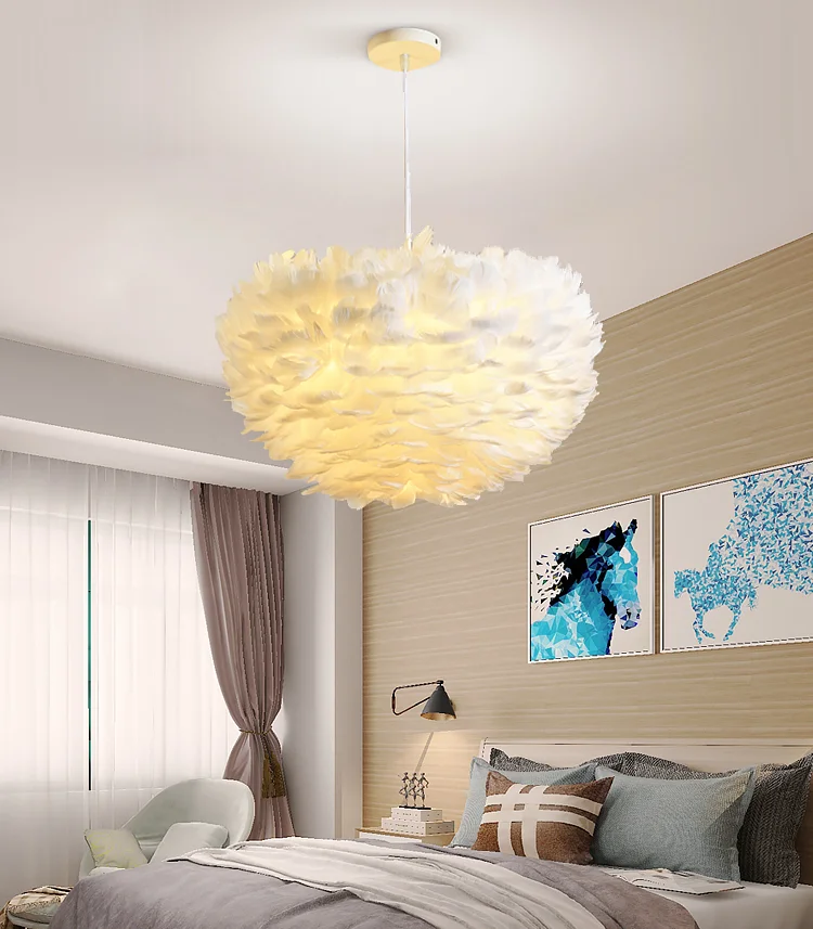 ZhongShan factory modern colorful E27 fancy home luxury pendant lights ceiling lights
