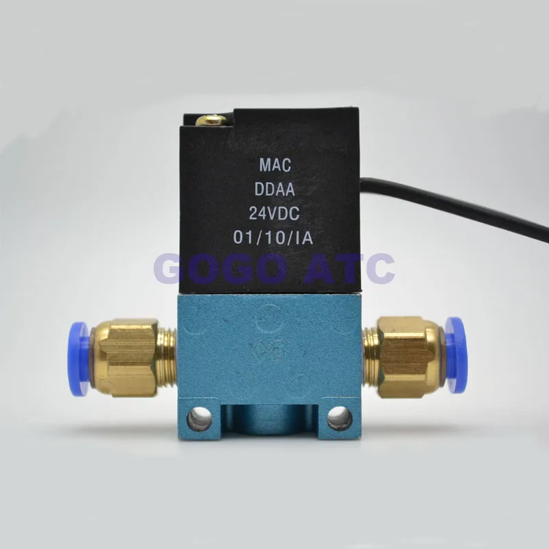 3 Way High Frequency Solenoid Valve 1/8 Thread 12v 24v Dc 35aacaddaa
