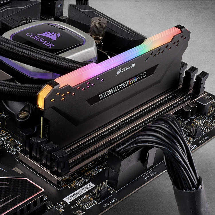 Оперативная память corsair 8gb. Corsair Vengeance RGB Pro [cmw16gx4m2e3200c16] 16 ГБ.