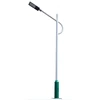 street steel light pole Q235 single arm street lamp post with 60w lighting energy saving lighting system factory price