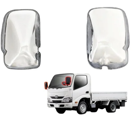 GHCD Hot Product/high Quality JAPANESE TRUCK CHROMED MIRROR COVER for NISSA HINO300 500/700 ISUZ FUSO CANTER DUTRO supplier