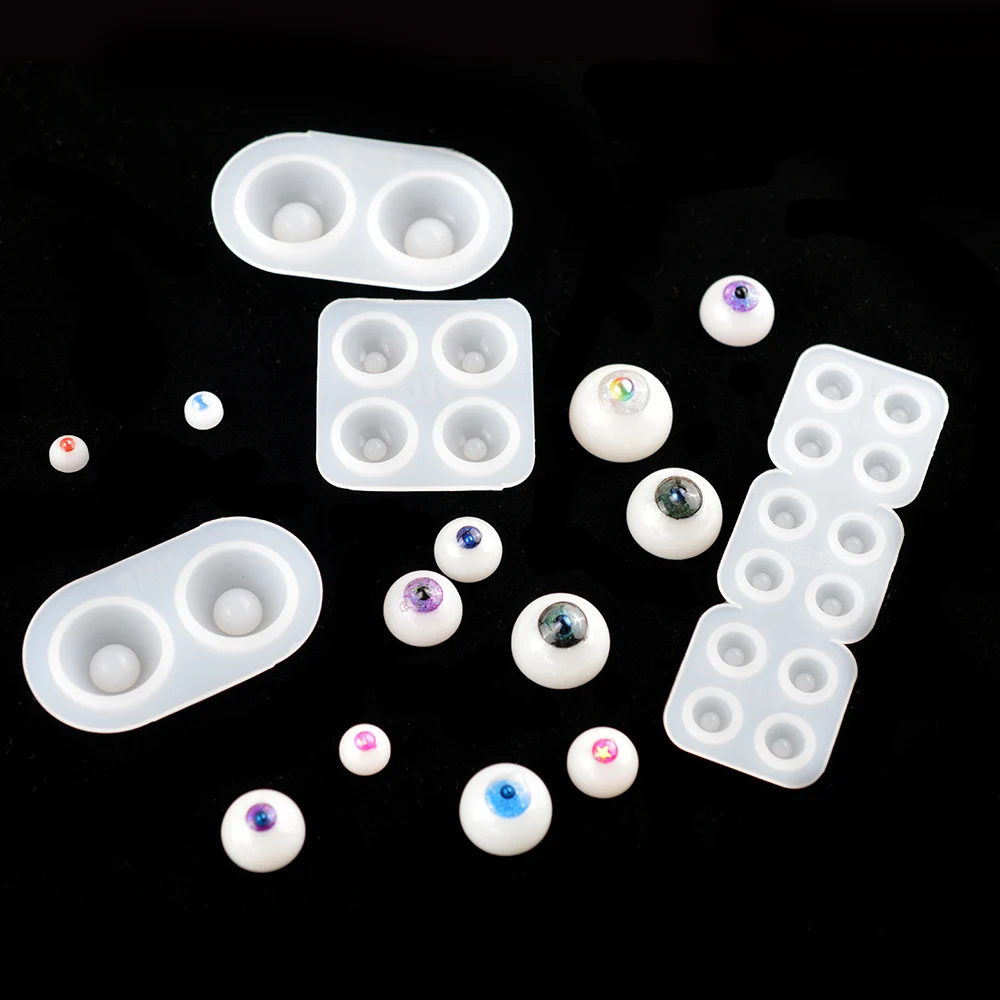 Doll Eyes Resin Casting Molds Silicone Bjd Eyeball Molds Epoxy Resin