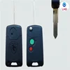 2 Button Folding Remote Switch Flip Remote Key Fob Case Shell with Right Side Grooves Blank Blade Fit for Proton Lotus L5 L3