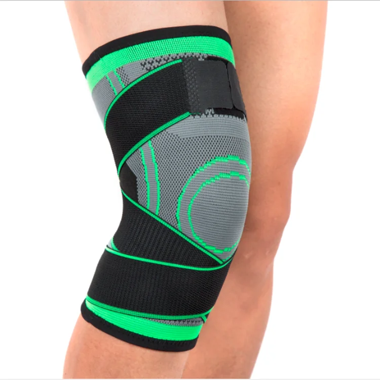 Knee Wraps Weight Lifting Bandage Straps Guard Pads Sleeves Powerlifting Gym 