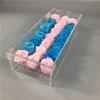 Valentine's Day crazy sell clear Acrylic roses Box for 18 roses holder