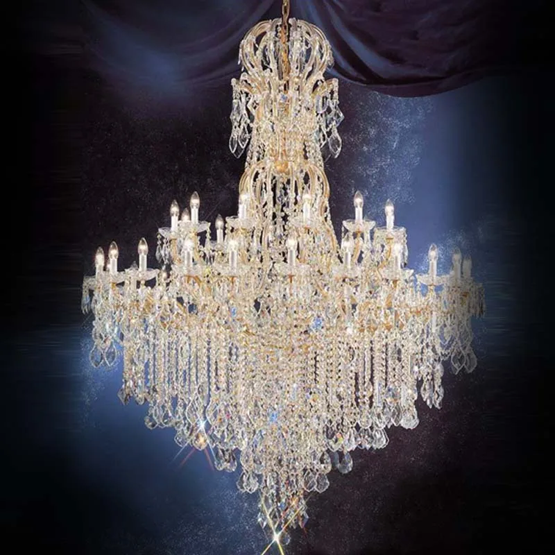 Maria theresa crystal chandelier lighting for foyer