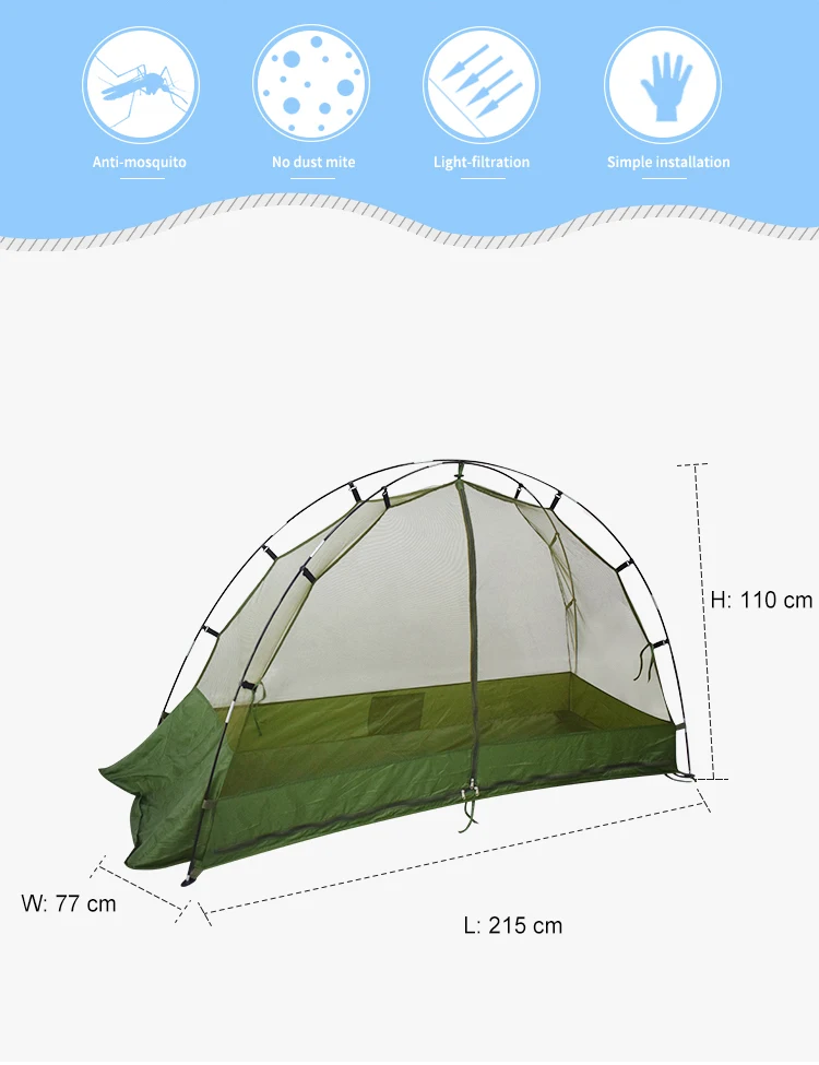 Big Size Dome Mosquito Nets Tent Outdoor Bed Net Pop Up Camping